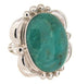 Genuine Sterling Silver Turquoise Ring Size 5-1/4 OS58982